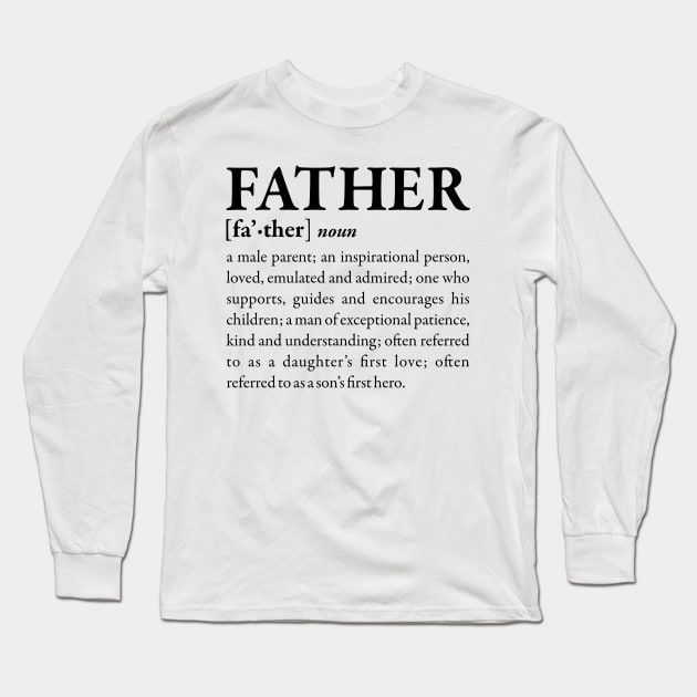 father Long Sleeve T-Shirt by yukiotanaka